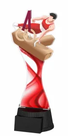 Akrylátová trofej ACUTCM40 | Gymnastika Výška cm: 25.5, Šířka cm: 11