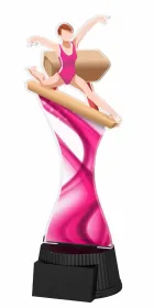 Akrylátová trofej ACUTCM41 | Gymnastika Výška cm: 19, Šířka cm: 8.5