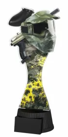 Akrylátová trofej ACUTCM42 | Paintball Výška cm: 25.5, Šířka cm: 11