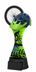 Akrylátová trofej ACUTCM47 | Cyklistika Výška cm: 19, Šířka cm: 8.5