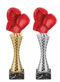 Trofej HLAC03M17 | Bojová umění Výška cm: 30, Barva: zlato