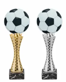 Trofej HLAC03M29 | Fotbal Výška cm: 35, Barva: stříbro