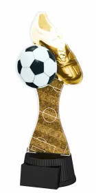 Akrylátová trofej ACUTCNM01 | Fotbal Výška cm: 25.5, Šířka cm: 11