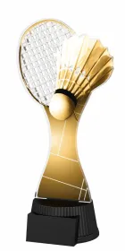 Akrylátová trofej ACUTCNM04 | Badminton Výška cm: 19, Šířka cm: 8.5