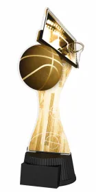 Akrylátová trofej ACUTCNM06 | Basketball Výška cm: 25.5, Šířka cm: 11