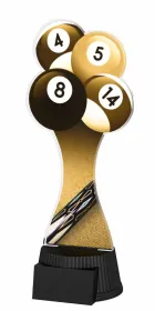 Akrylátová trofej ACUTCNM07 | Billiard Výška cm: 19, Šířka cm: 8.5