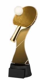 Akrylátová trofej ACUTCNM11 | Stolní tenis Výška cm: 19, Šířka cm: 8.5