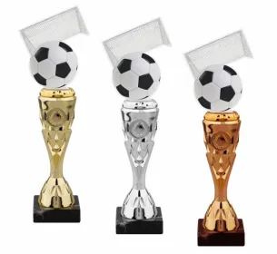 Trofej HLAC02M04 | Fotbal Barva: stříbro