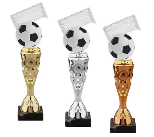 Trofej HLAC02M04 | Fotbal Barva: stříbro