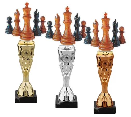 Trofej HLAC02M23 | Šachy Barva: bronz