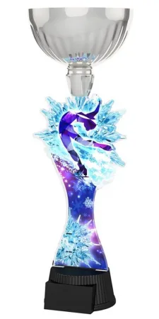 Akrylátová trofej ACUPCSM76 | Krasobruslení Výška cm: 28,5