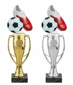Trofej HLAC04M15 | Fotbal Výška cm: 32, Barva: stříbro