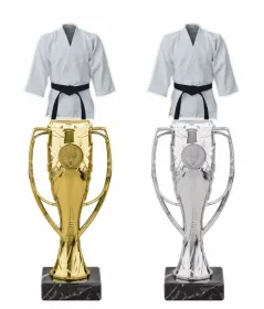 Trofej HLAC04M19 | Bojová umění Výška cm: 32, Barva: stříbro