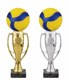 Trofej HLAC04M28 | Volejbal Výška cm: 32, Barva: stříbro