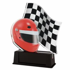 Akrylátová trofej FA212M3 | Motorsport Výška cm: 15, Šířka cm: 12.5