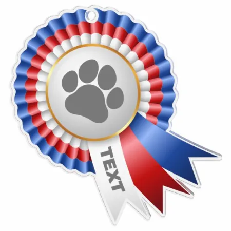 Akrylátová medaile MDAC0010M22 | Kynologie Stuha: ST10, MD průměr: 7