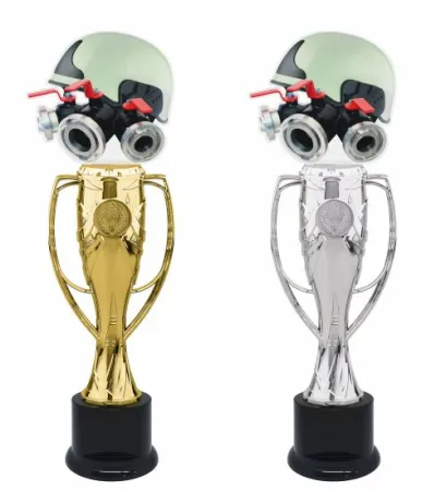 Trofej HLAC04M33 | Hasiči Výška cm: 32, Barva: stříbro