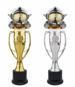 Trofej HLAC04M38 | Hasiči Výška cm: 32, Barva: stříbro