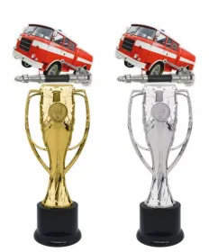 Trofej HLAC04M43 | Hasiči Výška cm: 32, Barva: stříbro