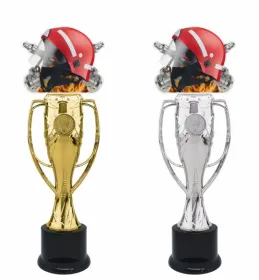 Trofej HLAC04M46 | Hasiči Výška cm: 32, Barva: stříbro