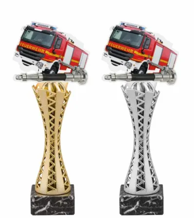 Trofej HLAC03M42 | Hasiči Výška cm: 27,5, Barva: zlato