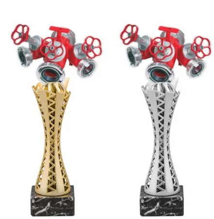 Trofej HLAC03M45 | Hasiči Výška cm: 27,5, Barva: zlato