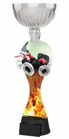 Akrylátová trofej ACUPCSM52 | Hasiči Výška cm: 28