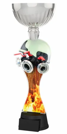 Akrylátová trofej ACUPCSM52 | Hasiči Výška cm: 28