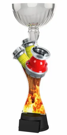 Akrylátová trofej ACUPCSM55 | Hasiči Výška cm: 32