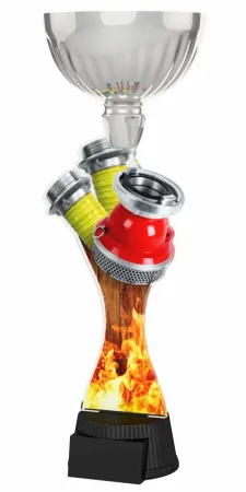 Akrylátová trofej ACUPCSM55 | Hasiči Výška cm: 32