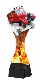 Akrylátová trofej ACUTCM53 | Hasiči Výška cm: 23, Šířka cm: 10