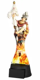 Akrylátová trofej ACUTCM58 | Hasiči Výška cm: 19, Šířka cm: 8.5