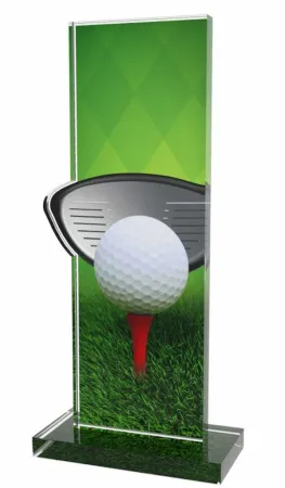Akrylátová trofej APLA2M01 | Golf Výška cm: 18, Šířka cm: 7