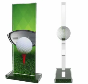 Akrylátová trofej APLA2M05 | Golf Výška cm: 20, Šířka cm: 8