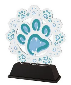 Akrylátová trofej AKECC001M1 | Kynologie Výška cm: 15