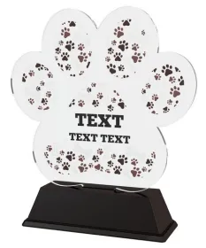 Akrylátová trofej AKECC001M4 | Kynologie Výška cm: 13