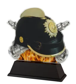 Akrylátová trofej FA210M38 | Hasiči Výška cm: 16.5, Šířka cm: 13.5