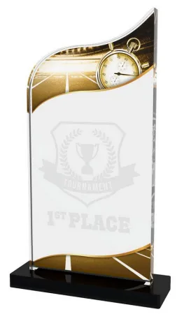 Akrylátová trofej APLA006NM07 | Atletika Výška cm: 18, Šířka cm: 10