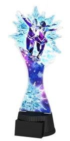 Akrylátová trofej ACUTCM73 | Krasobruslení Výška cm: 23, Šířka cm: 10