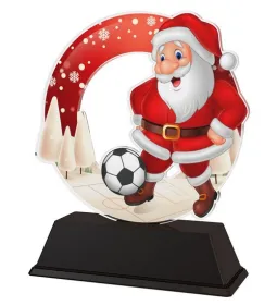 Akrylátová trofej AKEKC002M01 | Vánoce Výška cm: 15, Šířka cm: 12