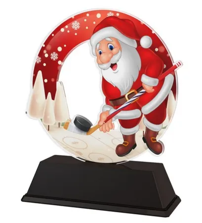 Akrylátová trofej AKEKC002M06 | Vánoce Výška cm: 15, Šířka cm: 12