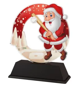 Akrylátová trofej AKEKC002M08 | Vánoce Výška cm: 14, Šířka cm: 11