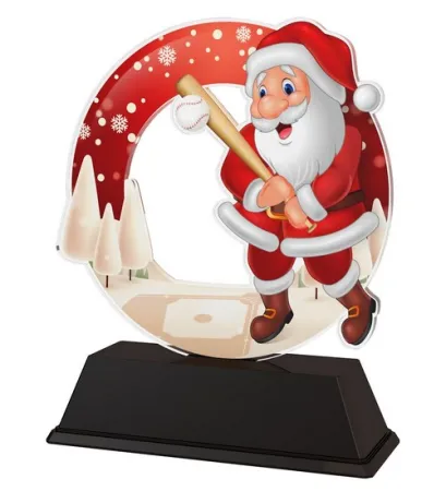 Akrylátová trofej AKEKC002M08 | Vánoce Výška cm: 14, Šířka cm: 11