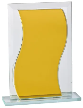 Skleněná trofej CR3038 Výška cm: 13