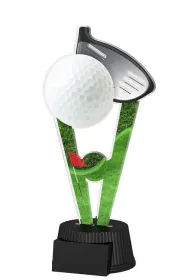 Akrylátová trofej ACUTN001M07 | Golf Výška cm: 17, Šířka cm: 8.5