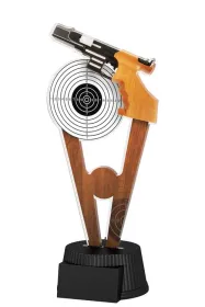 Akrylátová trofej ACUTN001M13 | Střelba Výška cm: 19, Šířka cm: 9