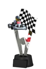 Akrylátová trofej ACUTN001M17 | Motorsport Výška cm: 17, Šířka cm: 8.5