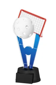 Akrylátová trofej ACUTN001M23 | Florbal Výška cm: 22, Šířka cm: 10.5