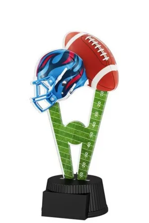 Akrylátová trofej ACUTN001M29 | Americký fotbal Výška cm: 16, Šířka cm: 8