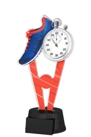 Akrylátová trofej ACUTN001M33 | Atletika Výška cm: 19, Šířka cm: 9